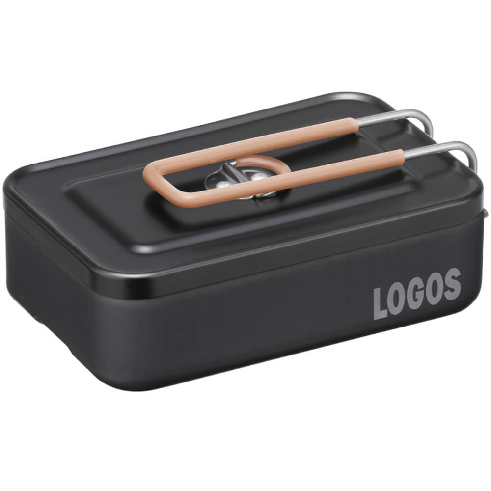 ชุดกระทะและถ้วยซุป LOGOS MESS KIT AND COOKER SET-BA,สีดำ